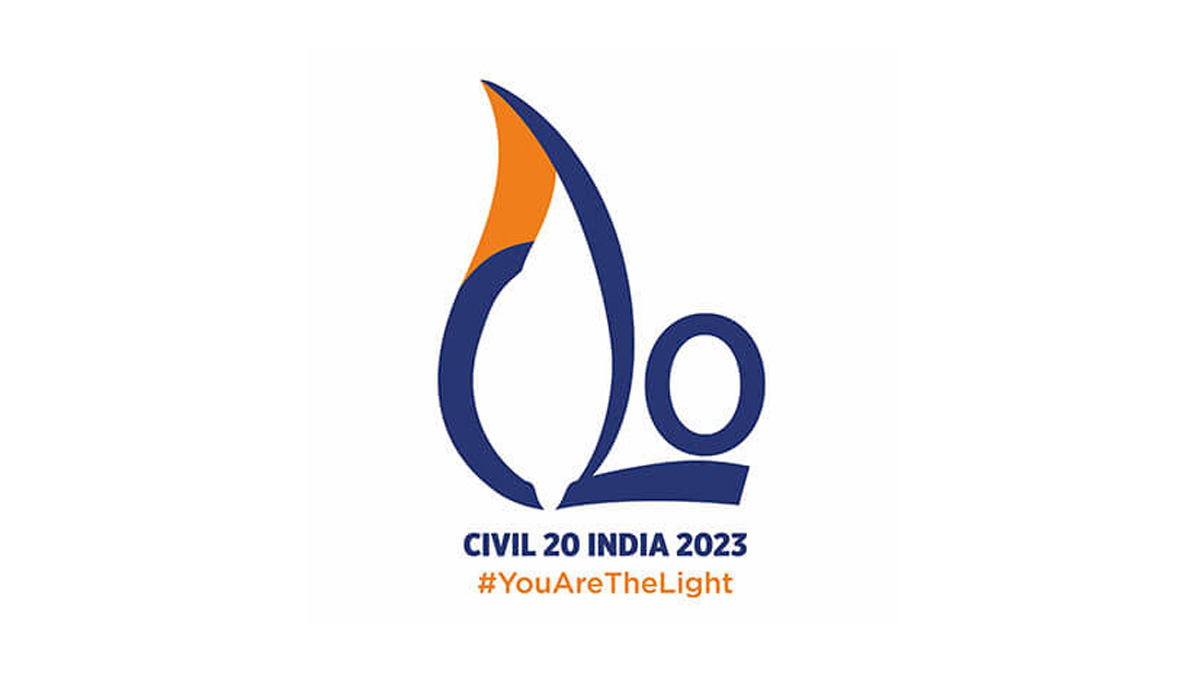 India’s C20 logo. 