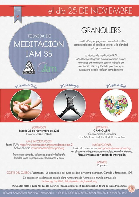 Técnica de Meditación IAM35