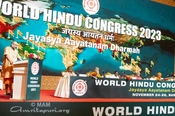 Congreso Mundial Hindu 2023 Amma 06