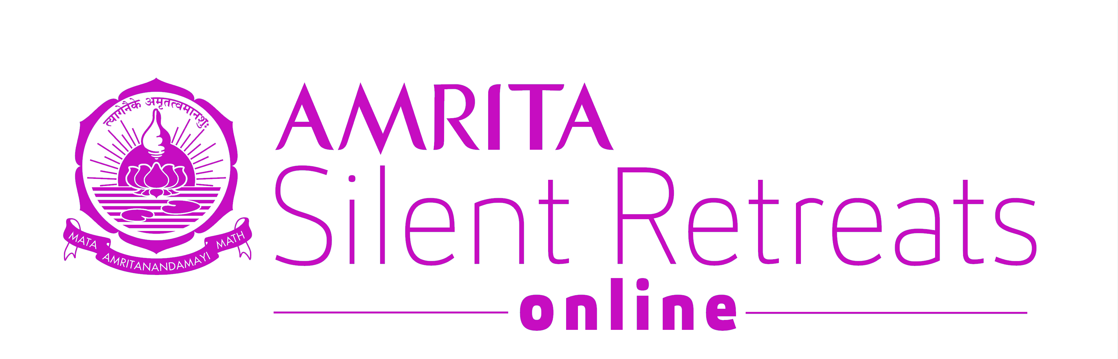logo Amrita Silence Retreat