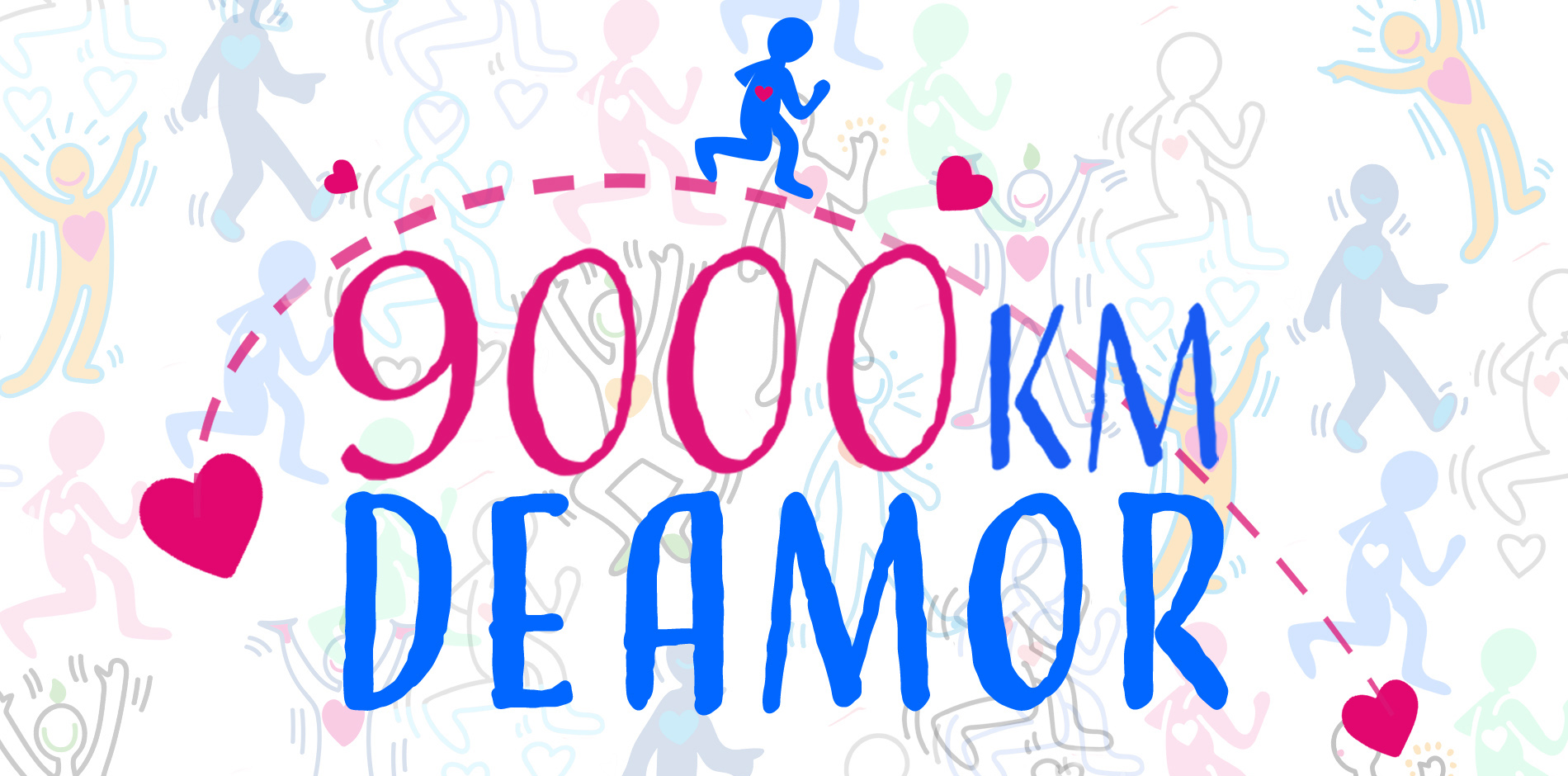 9000 km amor banner