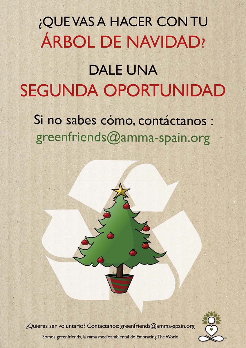 arbol navidad reciclar