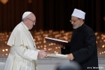 congreso interreligioso- Gran Iman - Papa