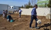 Plantación de 10 robles en Avila, 13 de Marzo de 2015