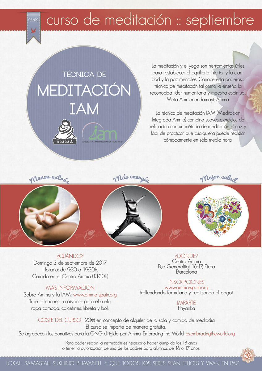 CURSO DE MEDITACION IAM