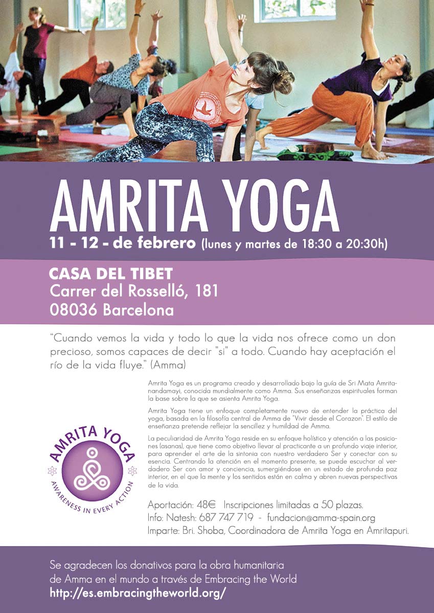 CURSO  AMRITA YOGA