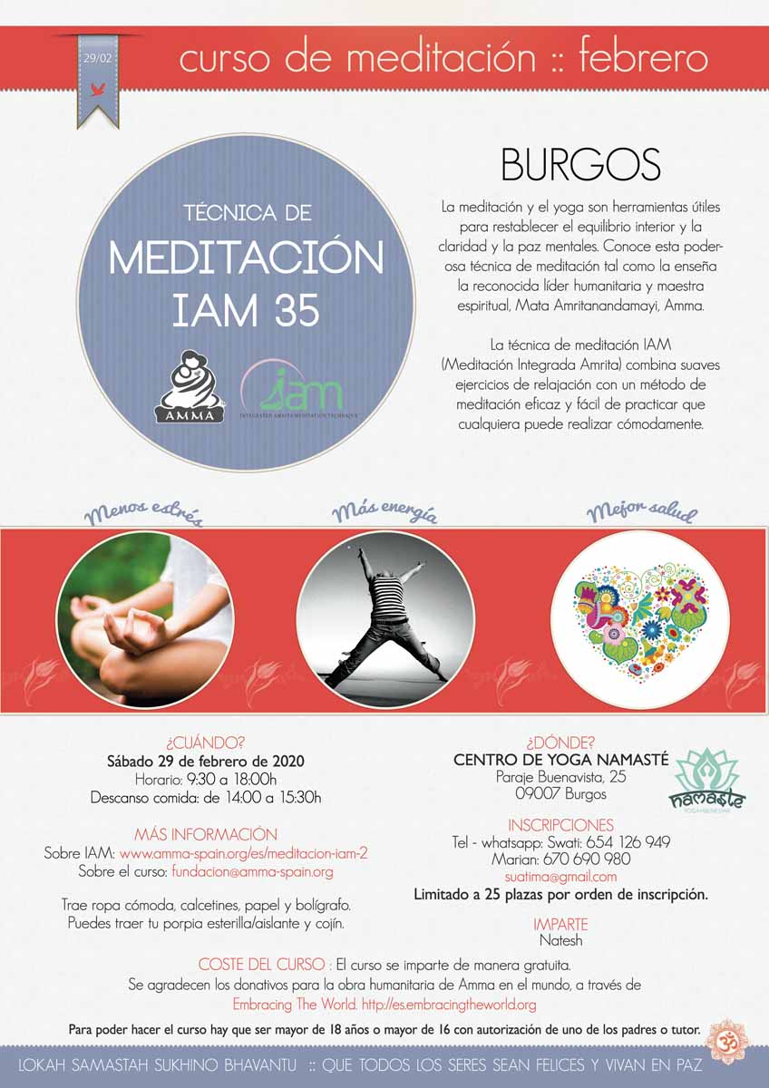 CURSO DE MEDITACION IAM BURGOS
