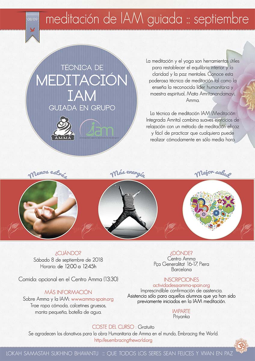 MEDITACIÓN IAM GUIADA EN PIERA (BARCELONA)