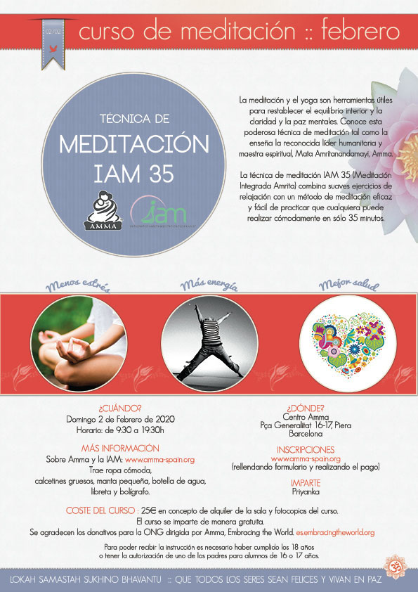 CURSO DE MEDITACION IAM PIERA (BARCELONA)