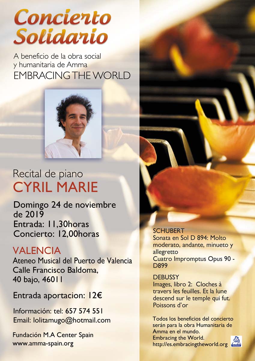 CONCIERTO DE PIANO DE MURALI VALENCIA