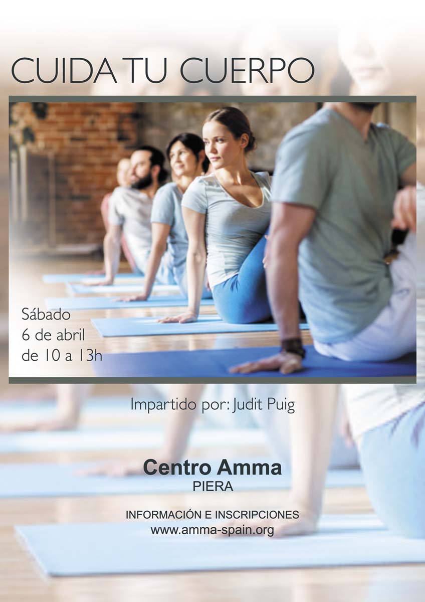 TALLER CUIDA TU CUERPO EN EL CENTRO AMMA