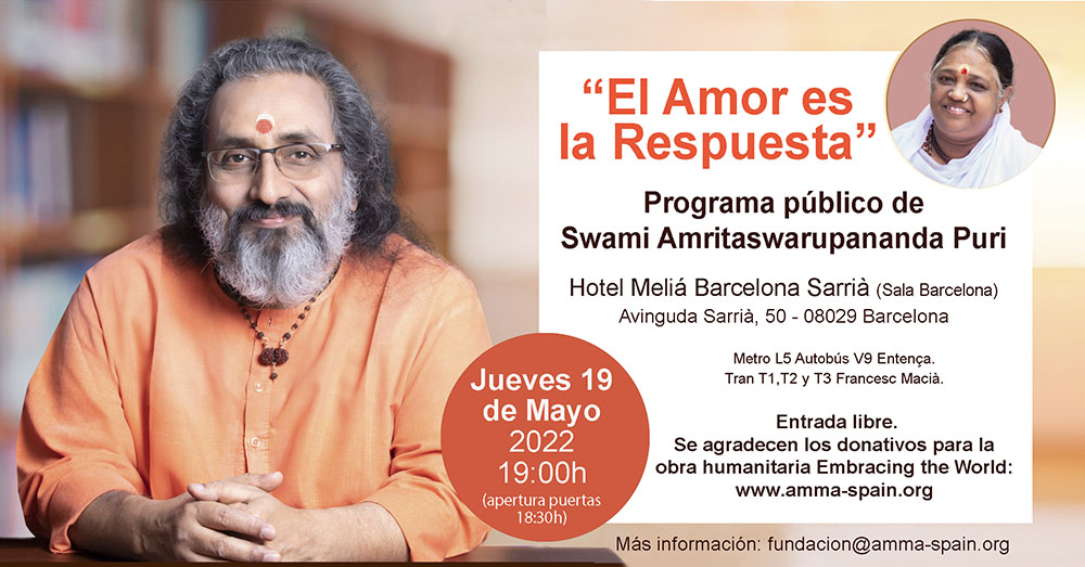 swamiji barcelona mayo22