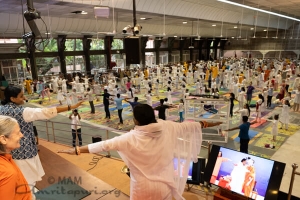 El Día Internacional del Yoga se celebra con gran entusiasmo