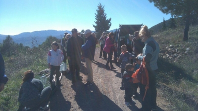 Actividades Greenfriends: Segunda ruta de repoblación forestal en Alozaina, Málaga.