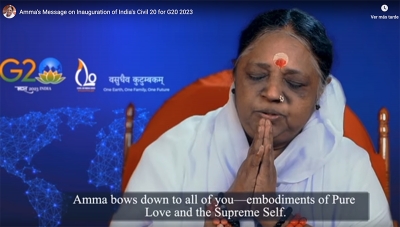 Discurso completo de Amma: Inauguración del Civil 20 de la India en 2023