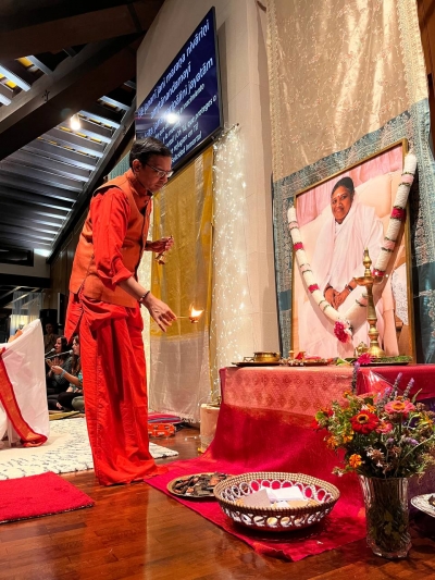 Encuentro con Swami Shubamritananda Puri en Granollers