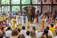 Gaja puja on Ganesh Chaturthi