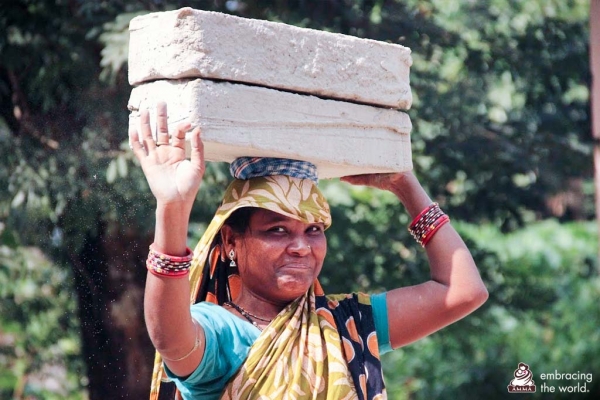 Toilet construction by women in rural India builds community