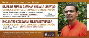 Programas Públicos con Swami Shubamritananda Puri Palma de Mallorca y Centro Amma de Granollers