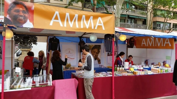 Amma en Fira de la Terra 2015