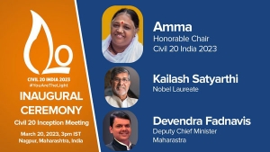 Inauguración de Civil-20 en Nagpur